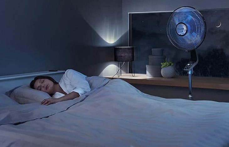 Cách dùng quạt khi ngủ 4