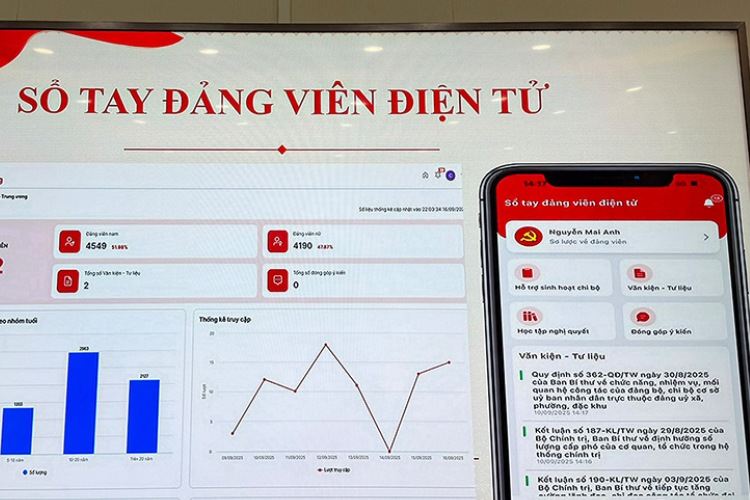 Khám phá cách dùng Sổ tay Đảng viên điện tử iCPV đơn giản