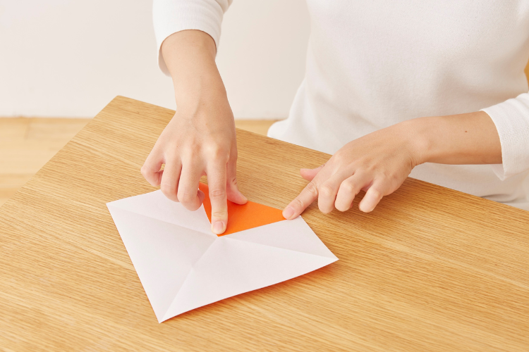 cách gấp hộp giấy có nắp hình 4