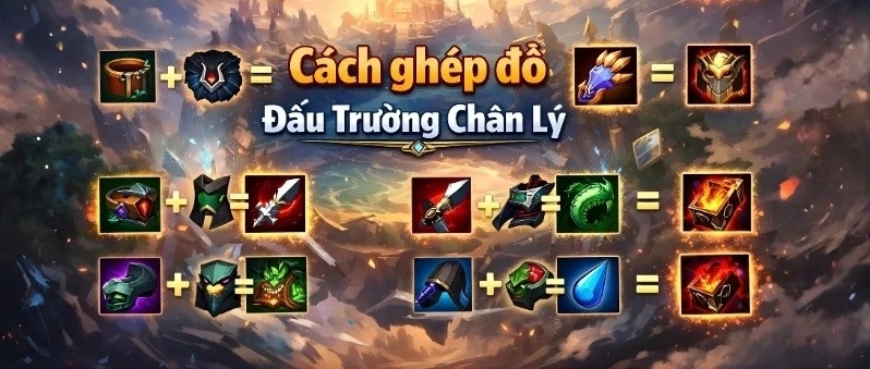 Cách ghép đồ DTCL 16 1