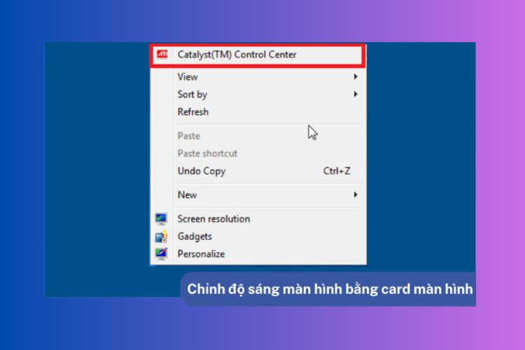 cách giảm độ sáng màn hình pc 8