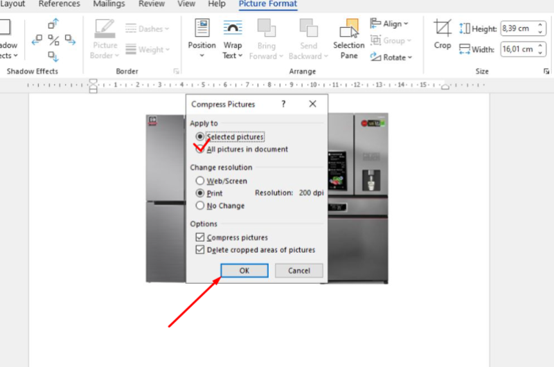 Cách giảm dung lượng file Word - hình 10