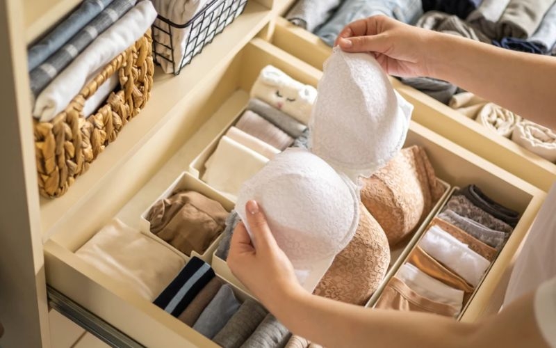 Bảo quản áo lót, áo ngực đúng cách