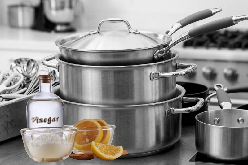 Cách gỡ 2 nồi inox dính vào nhau 4