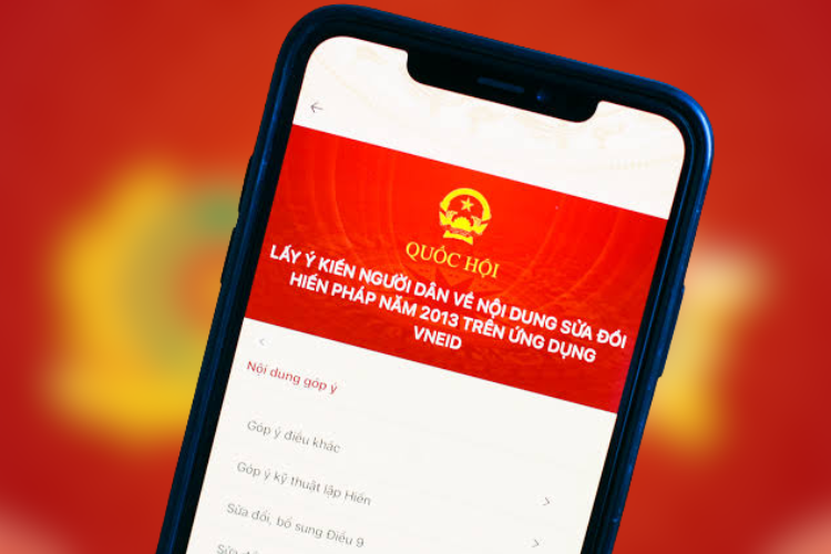 Cách góp ý sửa đổi Hiến pháp trên VNeID 1
