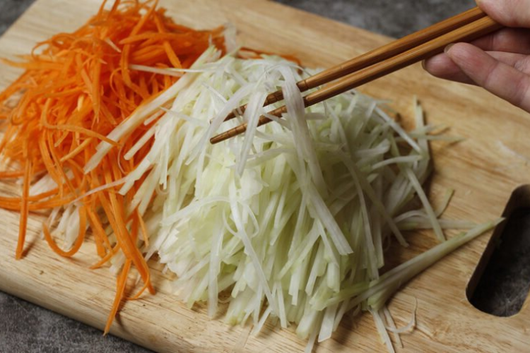 Cách gọt su hào 5
