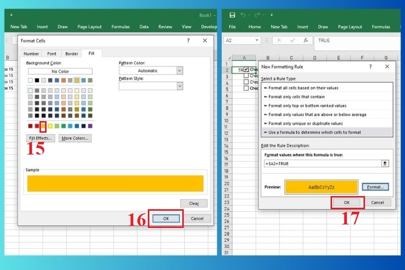 Cách highlight ô hoặc hàng trong Excel ảnh 9