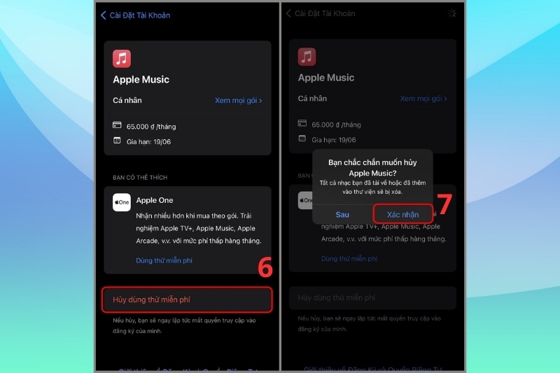 Cách huỷ gia hạn ứng dụng dùng thử trên iPhone ảnh 4