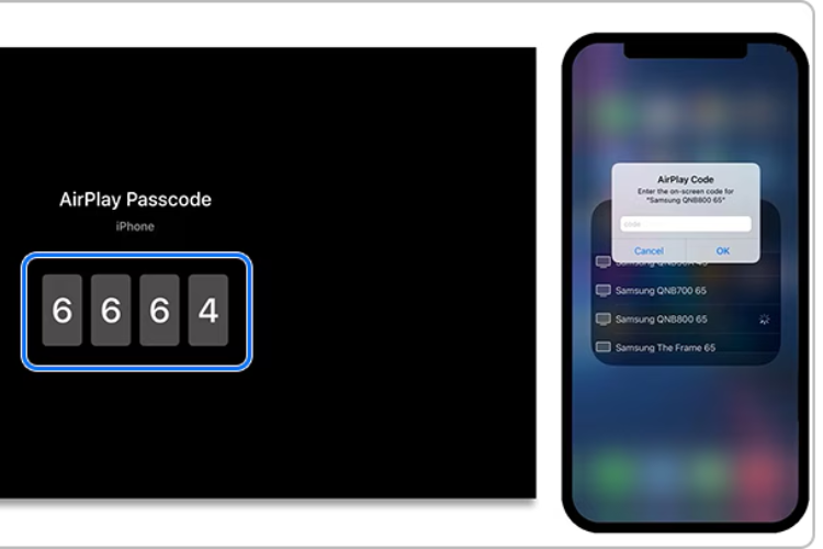 Cách kết nối AirPlay với tivi Samsung hình 4