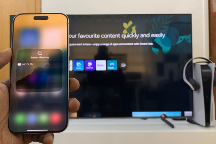 Cách kết nối AirPlay với tivi Samsung hình 5