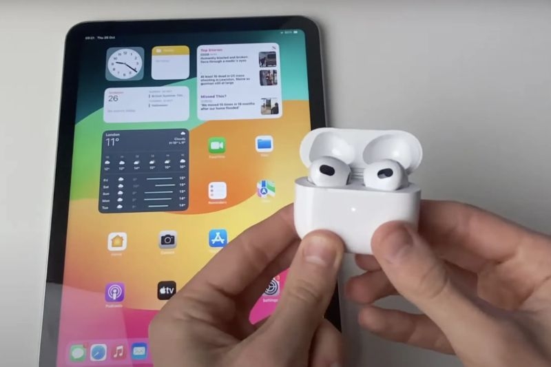 Cách kết nối AirPods với iPad ảnh 6
