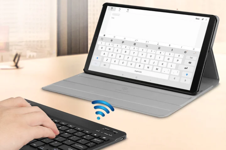 Cách kết nối bàn phím rời cho Galaxy Tab A10 hình 3