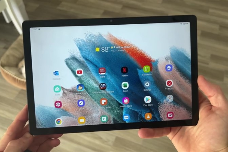 Cách kết nối bàn phím rời cho Galaxy Tab A10 hình 6