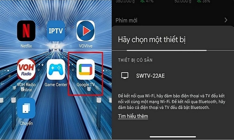 C&aacute;ch kết nối điện thoại với tivi Coocaa (H&igrave;nh 4)