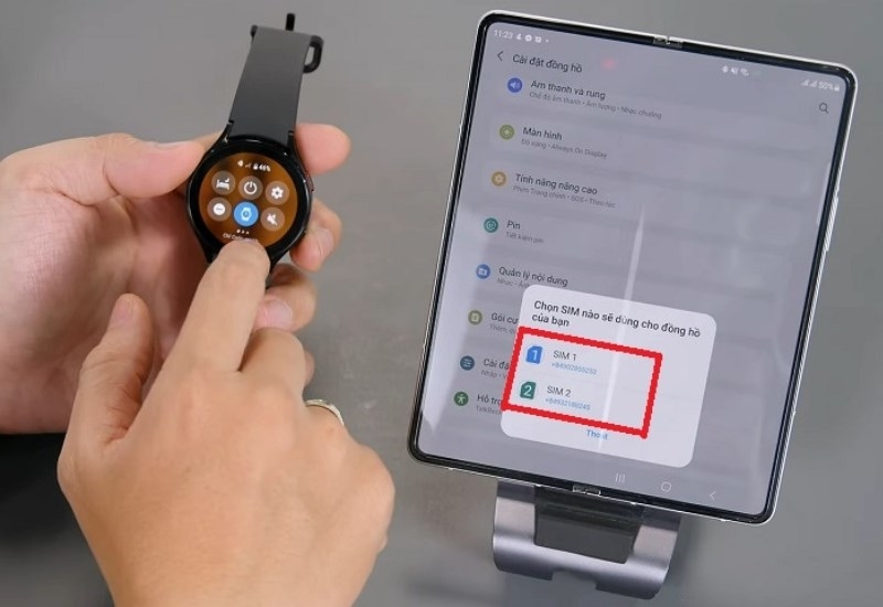 cách kết nối esIM trên Samsung Watch 3 hình 6