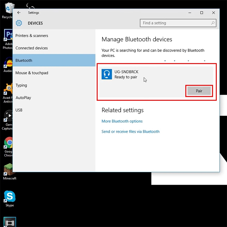 cách kết nối loa Samsung với máy tính hình 10