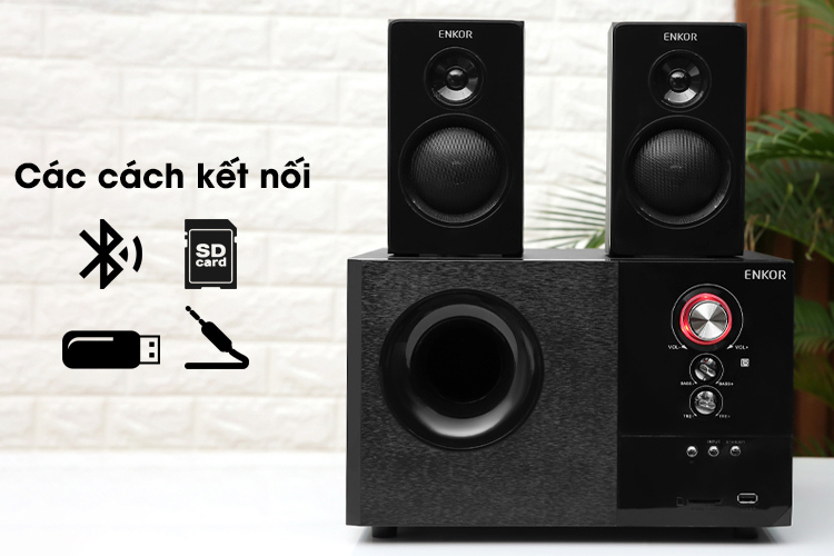 cách kết nối loa enkor với điện thoại 3