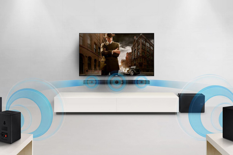 cách kết nối loa với tivi Samsung hình 9