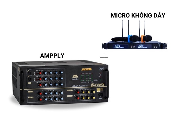 Cách kết nối micro không dây với amply (Hình 2)