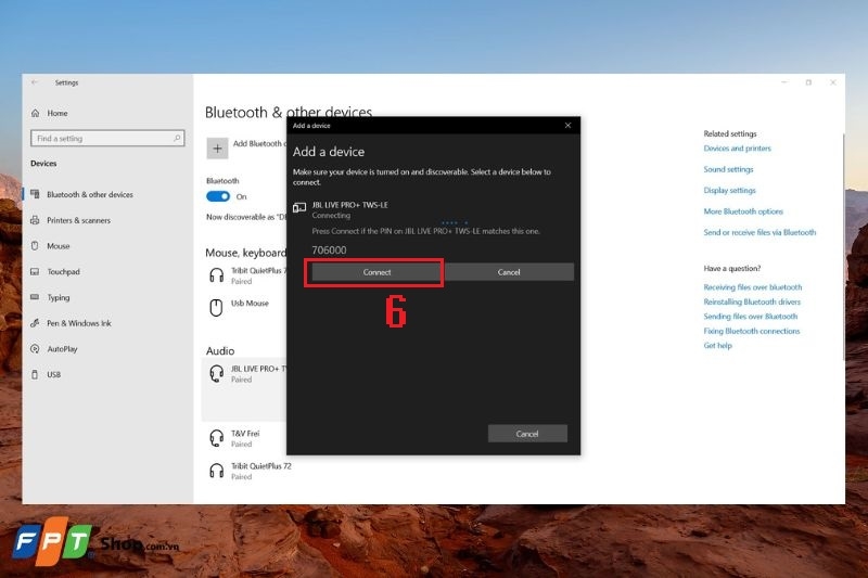 Cách kết nối tai nghe Bluetooth với laptop Dell ảnh 4