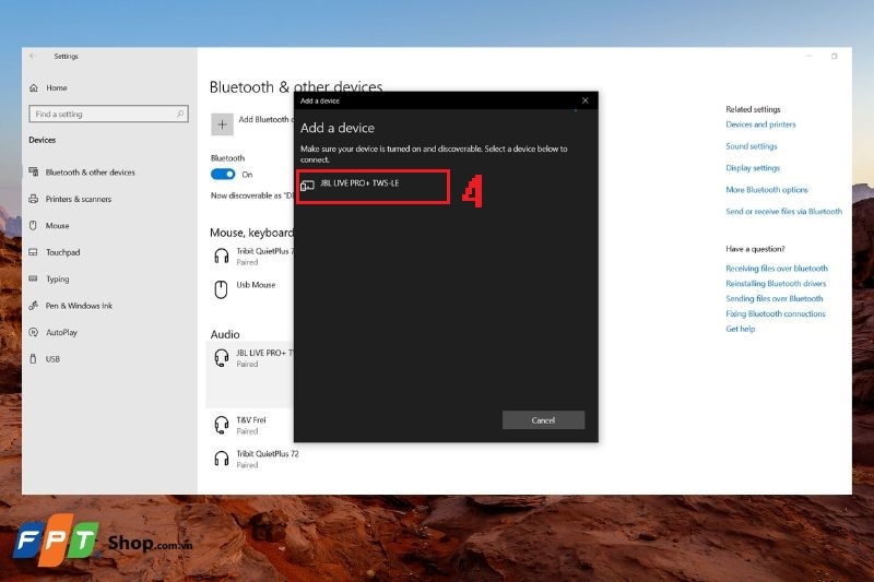 Cách kết nối tai nghe Bluetooth với laptop Dell ảnh 9