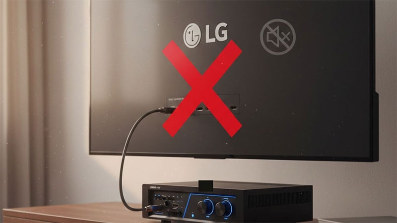Cách kết nối tivi LG với amply hình 5