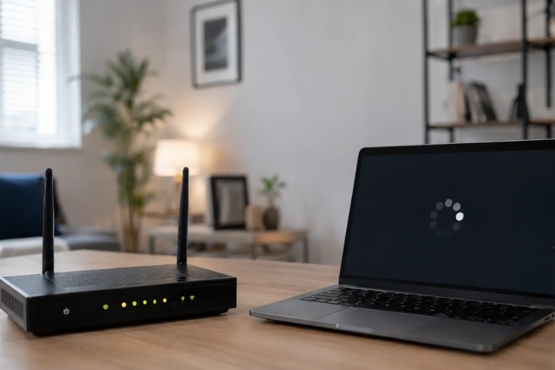 cách khắc phục mất mạng khi trời mưa 2
