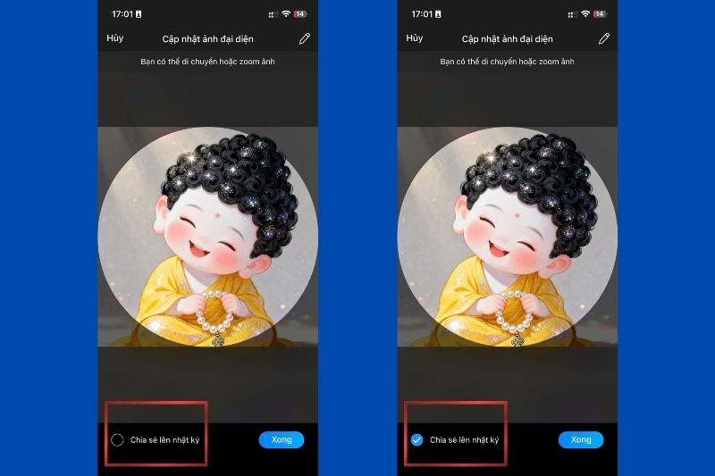 Cách khóa ảnh đại diện Zalo 8