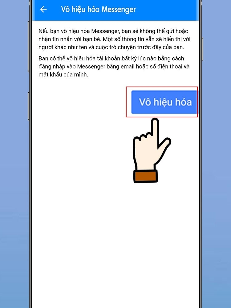 cách khóa messenger (1)