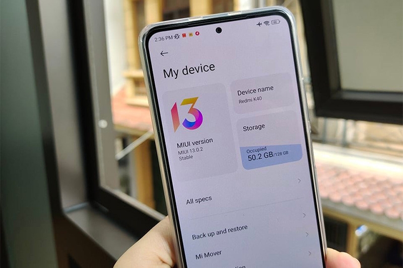 kiem tra cau hinh dien thoai xiaomi