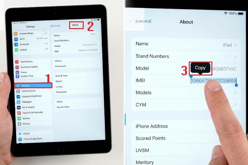 Cách kiểm tra đời máy iPad ảnh 6
