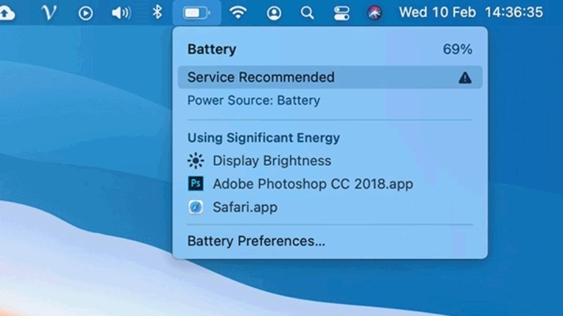 kiem tra pin macbook