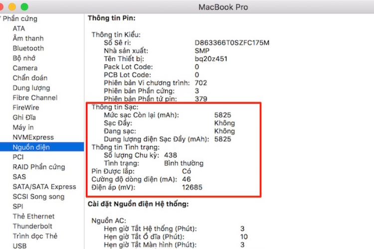 Cách kiểm tra pin MacBook Pro M5 hình 4