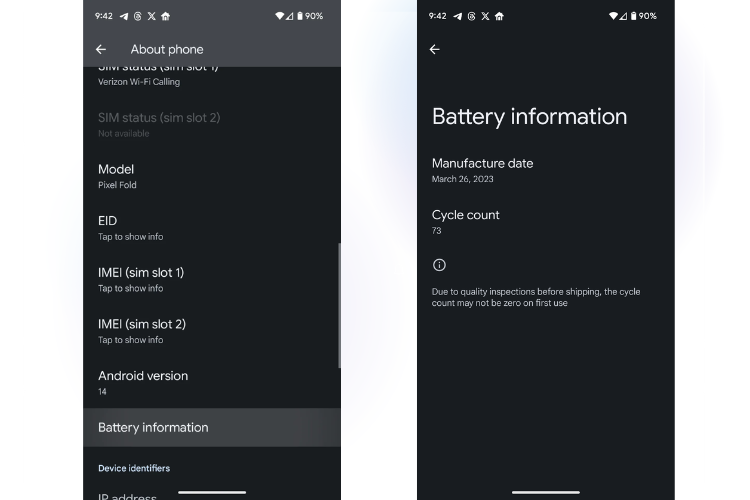 cách kiểm tra số lần sạc pin của android 3