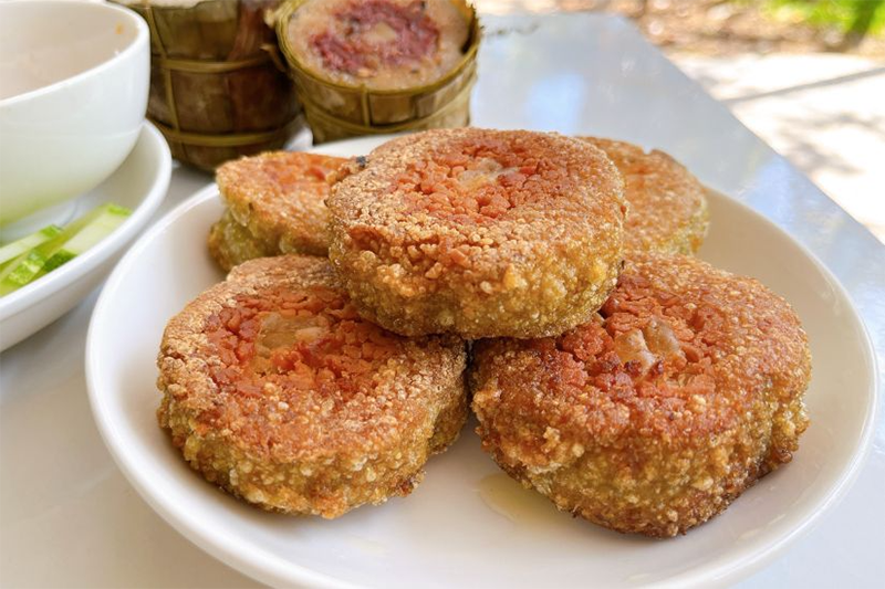 cách làm bánh chưng chiên (hình 11)