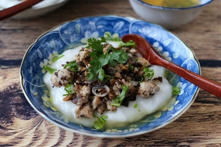 Cách làm bánh đúc mặn miền Bắc đơn giản tại nhà công thức chuẩn vị truyền thống