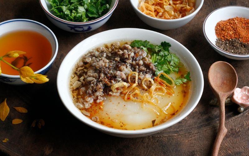 Bánh đúc mặn miền bắc