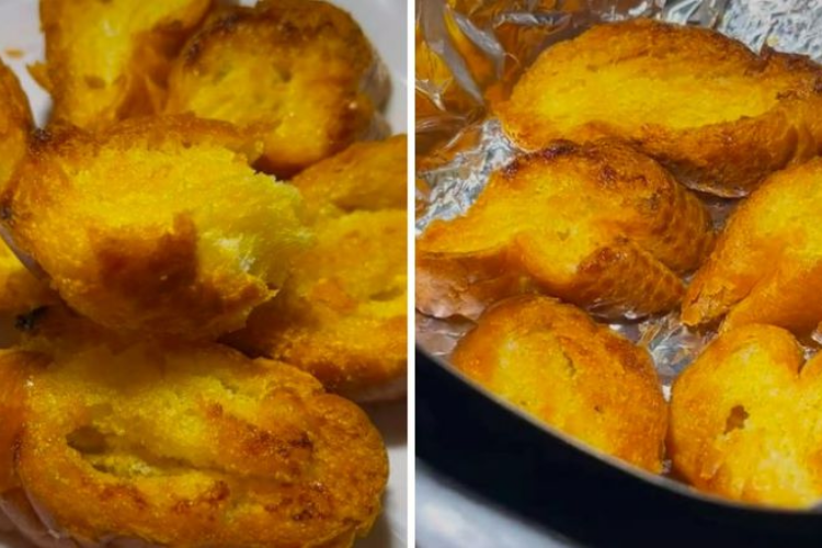 Cách làm bánh mì bơ đường 4