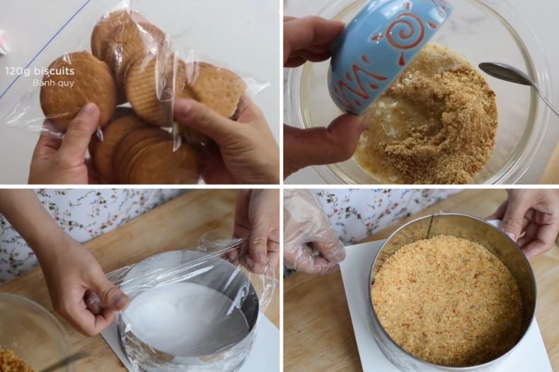 Cách làm bánh mousse dừa 2