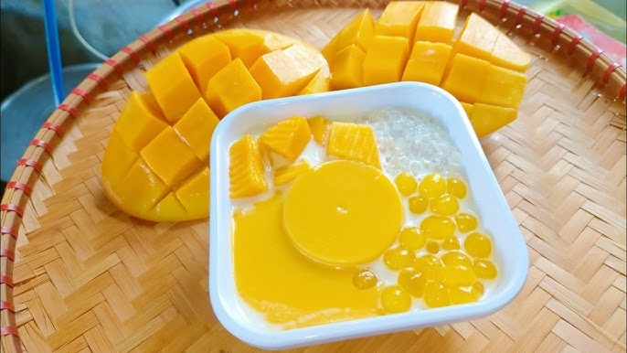 Cách làm bánh pudding xoài 5