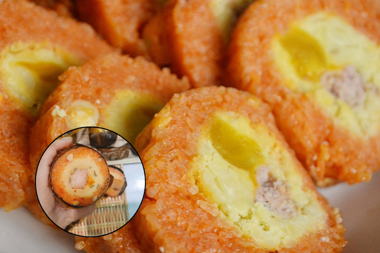cách làm bánh tét gấc 1