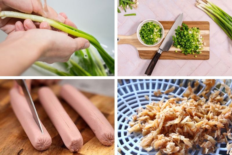 Cách làm bánh tráng nướng Đà Lạt bằng chảo chống dính ảnh 2