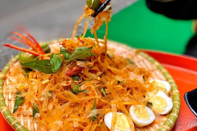 cách làm bánh tráng trộn tắc hình 4