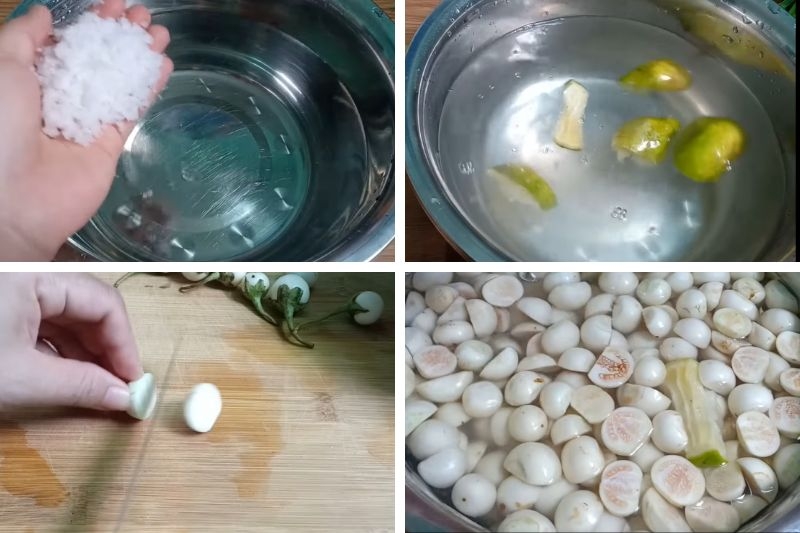 Cách làm cà pháo ngâm chua ngọt không bị đen ảnh 2