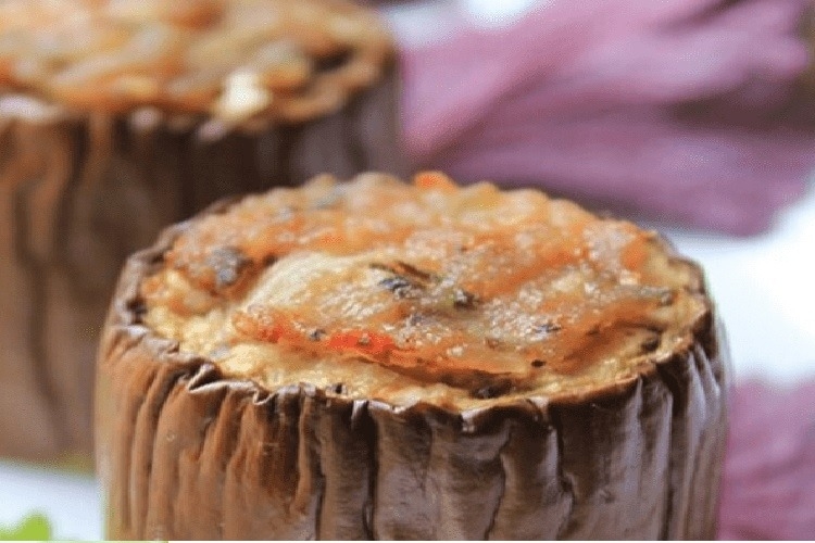 Cách làm cà tím nướng mỡ hành​ 8