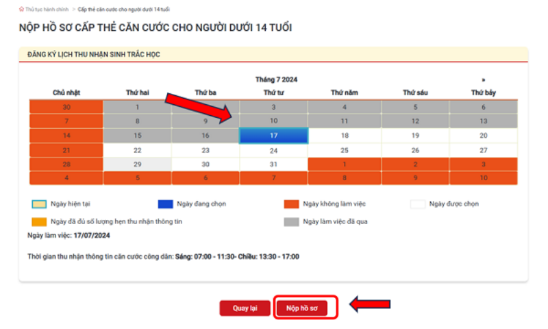 Cách làm căn cước công dân cho trẻ dưới 14 tuổi ảnh 11