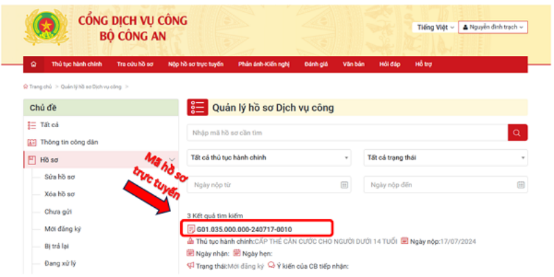 Cách làm căn cước công dân cho trẻ dưới 14 tuổi ảnh 12