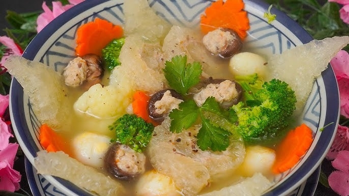 Cách làm canh bóng thả Hà Nội 1