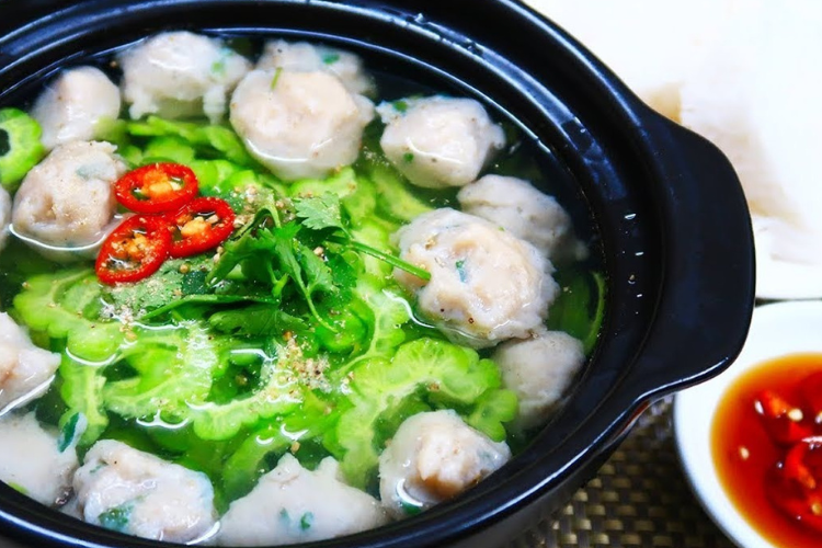 canh khổ qua cá thác lác (ảnh 7)