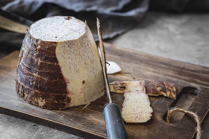 Chia sẻ chi tiết cách làm chả cá chay từ khoai môn (hình 6)